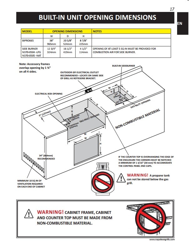 גריל גז PRESTIGE PRO 665BI IL – תמונה 11