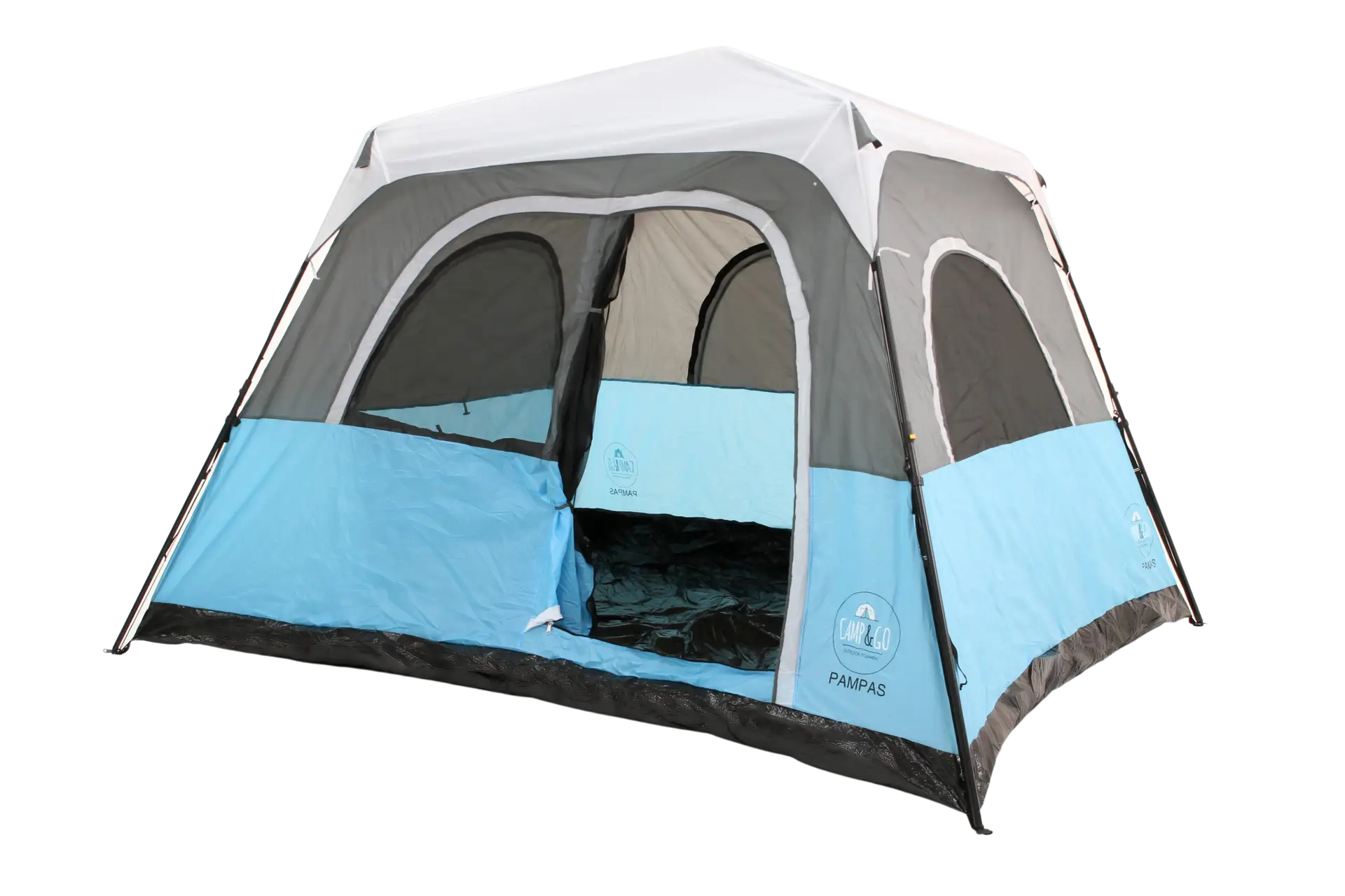 אוהל משפחתי ל-6 אנשים פתיחה מהירה ל-6 אנשים Pampas Camp And Go – תמונה 3