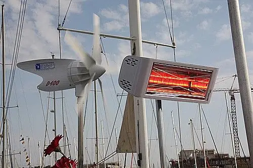 תנור חימום אינפרא אדום הליוסה 44 2,000W HELIOSA STARPROGETTI – תמונה 3
