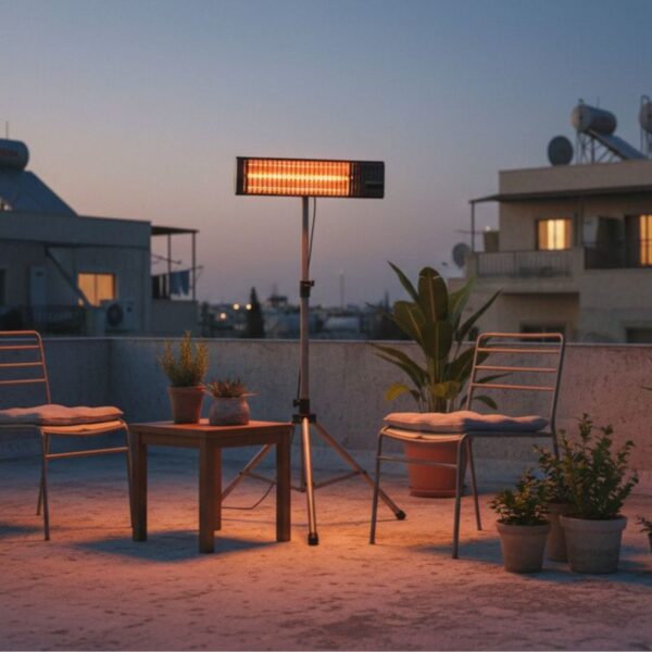 תנור חימום אינפרא אדום SmartAir Sun 2000 R.C עם שלט רחוק