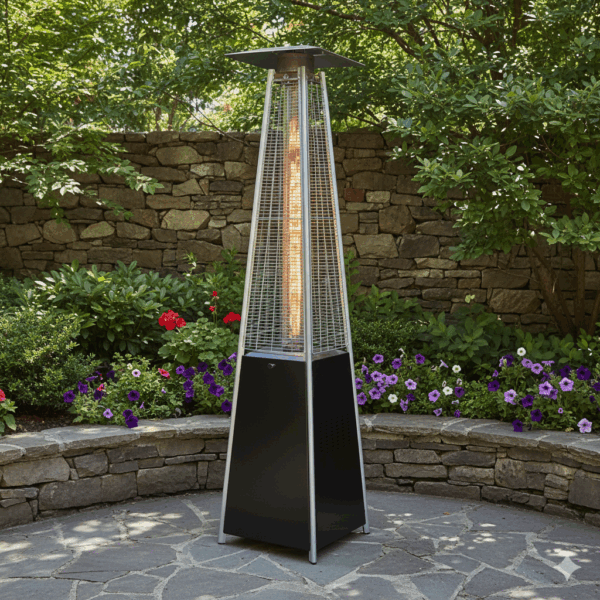 פטריית חימום גז "סן פרנסיסקו" פירמידה כולל כיסוי PU