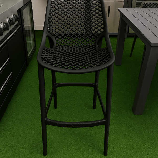 כסא בר פלסטיק יצוק 75 ס"מ