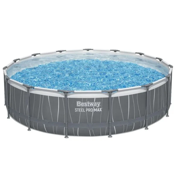 בריכת אולטרה מוארת Bestway 457X107 דגם 561GD + מ.פילטר 800 + סולם + כיסוי + תאורת לד