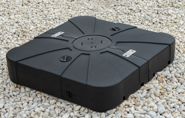 בסיס לשמשיות נפח 130 ליטר עם גלגלים