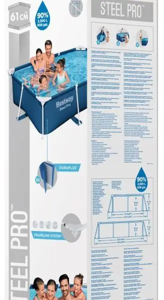 ‏בריכת עמודים 56403 259X170X61 BESTWAY ס"מ