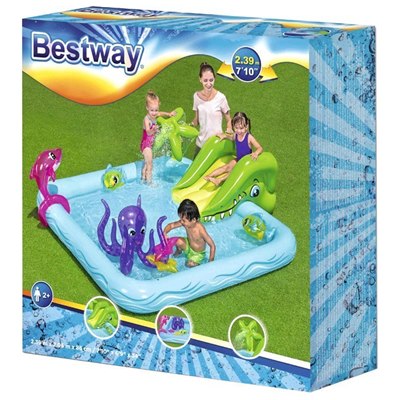 בריכת פעילות אקווריום עולם המים BESTWAY דגם 53052