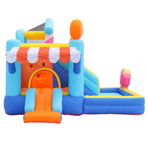 מתקן מתנפח עם מגלשה דגם DD-73072T מבית Doctor Dolphin