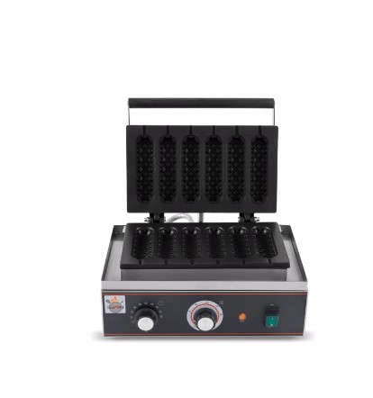 מכונת וופל בלגי 6 מקלות