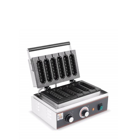 מכונת וופל בלגי 6 מקלות