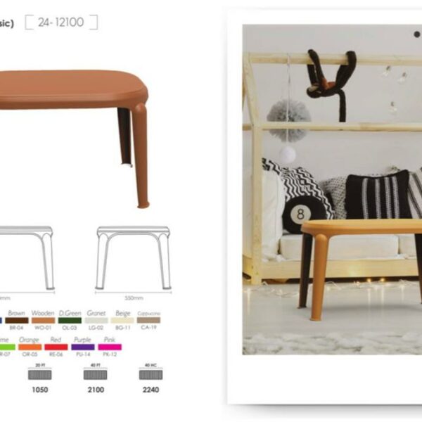 שולחן ים פלסטיק