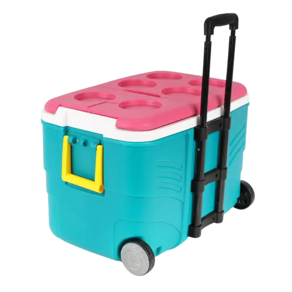 צידנית קשיחה טרולית בנפח 60 ליטר
