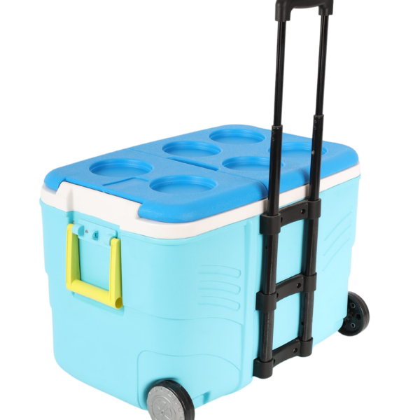 צידנית קשיחה טרולית בנפח 60 ליטר