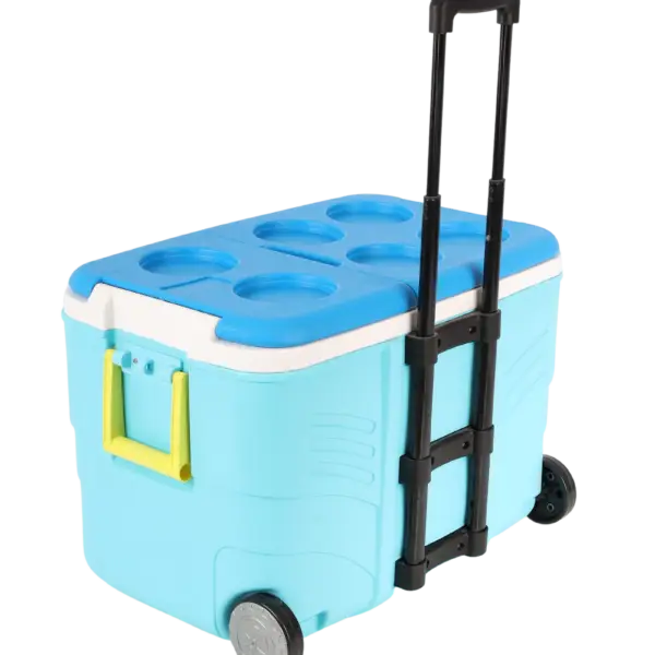 צידנית קשיחה טרולית בנפח 60 ליטר