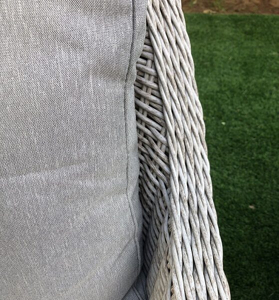 פינת ישיבה דו מושבית עשויה ראטן דגם  ברלין