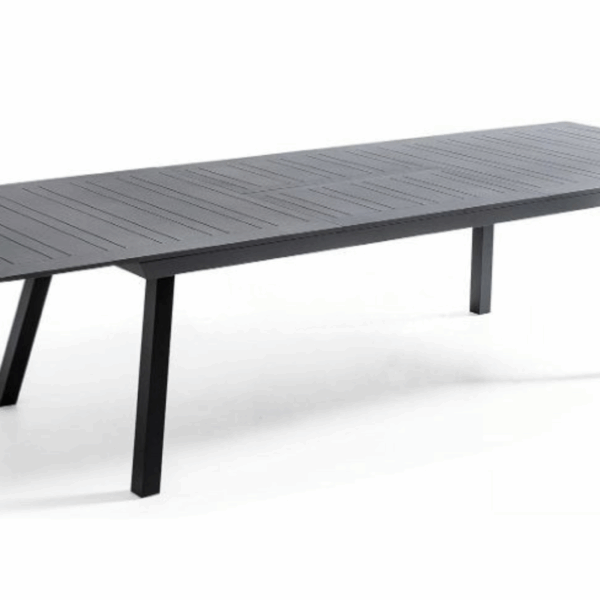 שולחן אלומיניום 216 נפתח ל-297 רגלי אלכסון