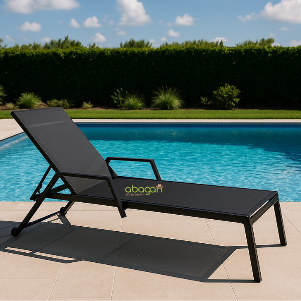 מיטת שיזוף עם גלגלים דגם BRAZIL