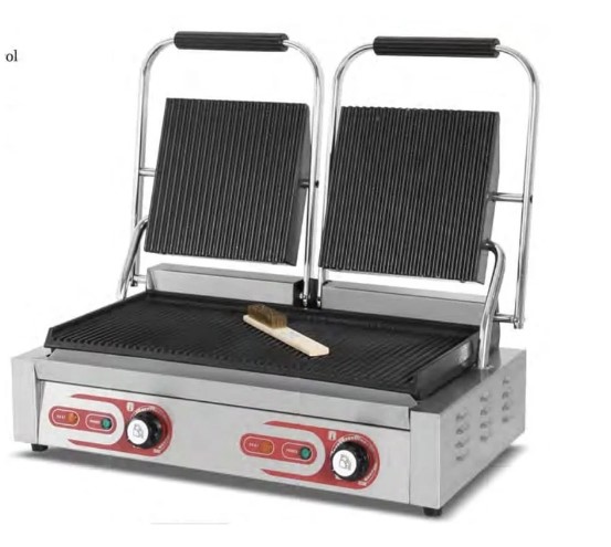 טוסטר נירוסטה כפול רוחב 60