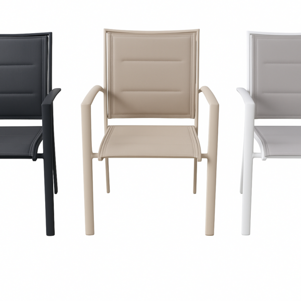 כסא אלומיניום בד דאבל סלינג