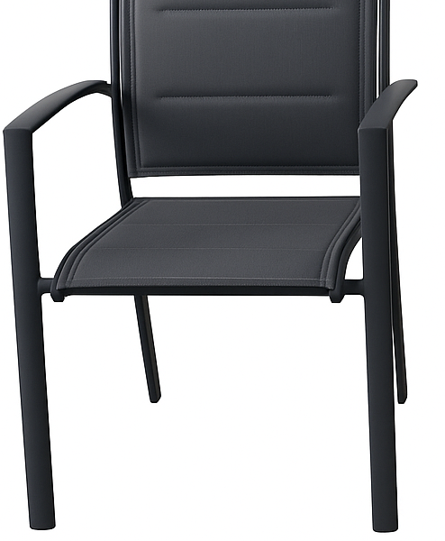 כסא אלומיניום בד דאבל סלינג