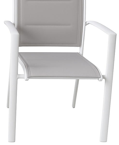 כסא אלומיניום בד דאבל סלינג