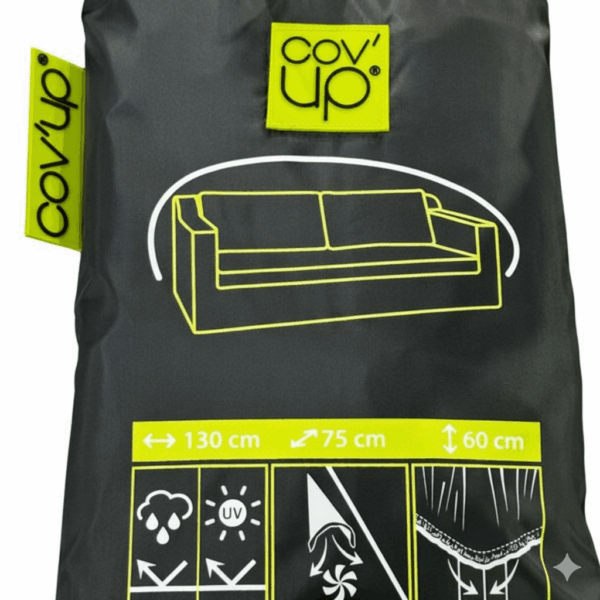 כיסוי גשם/שמש איכותי לספה דו מושבית