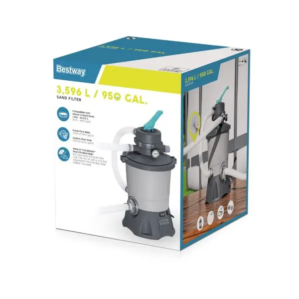 משאבת חול 950 גלון BESTWAY דגם 58515N