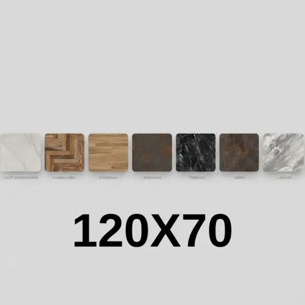 פלטת ורצליט מלבנית 70*120 במגוון דגמים