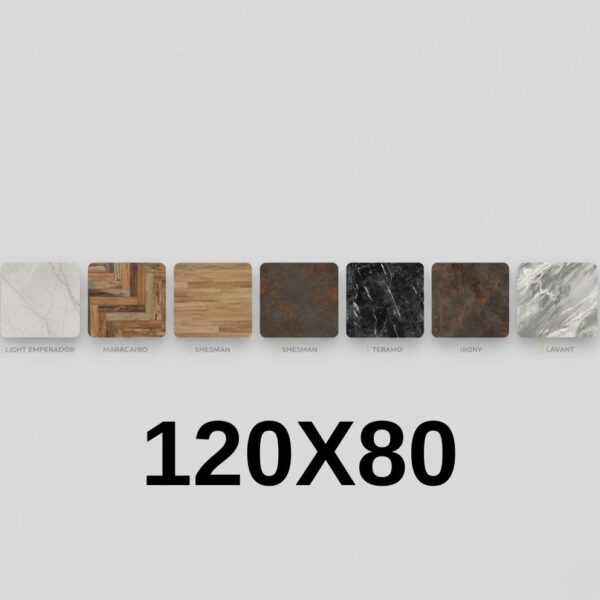 פלטת ורצליט מלבנית 80*120 במגוון דגמים