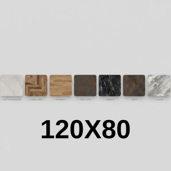 פלטת ורצליט מלבנית 80*120 במגוון דגמים