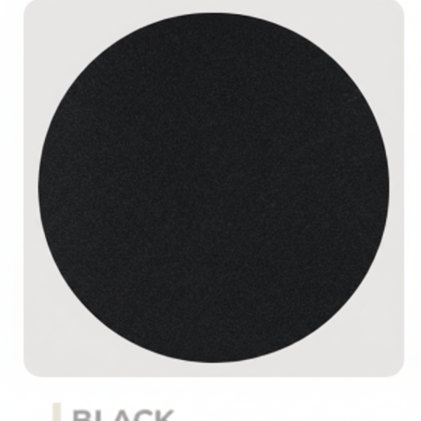 פלטת HPL עגולה קוטר 60 ס”מ גוון שחור