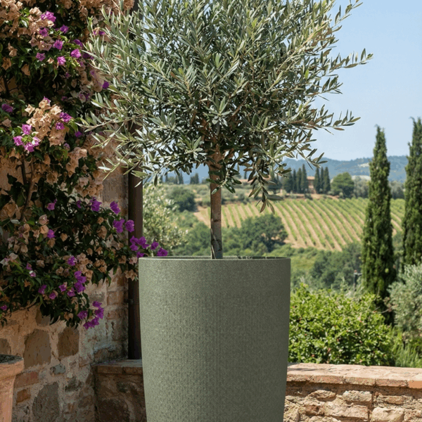 אדנית יוקרתית עגולה גבוהה דגם קיווי