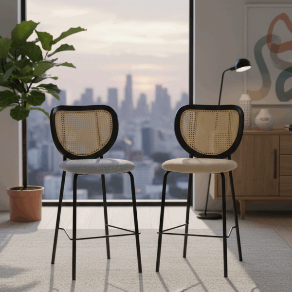 כסא בר למסעדות דגם "ג'פרסון"