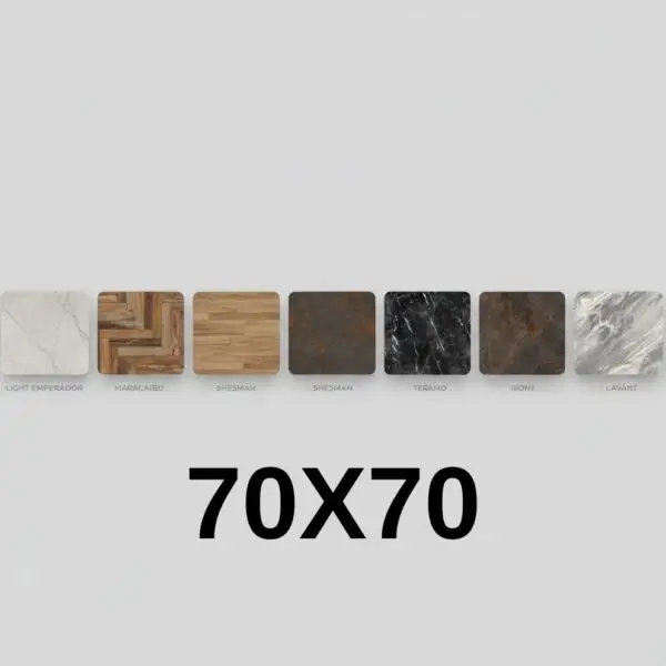 פלטת ורצליט מרובעת 70*70 במגוון דגמים