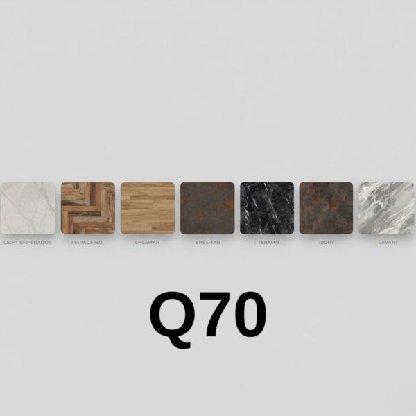 פלטת ורצליט עגולה קוטר 70 ס"מ במגוון דגמים