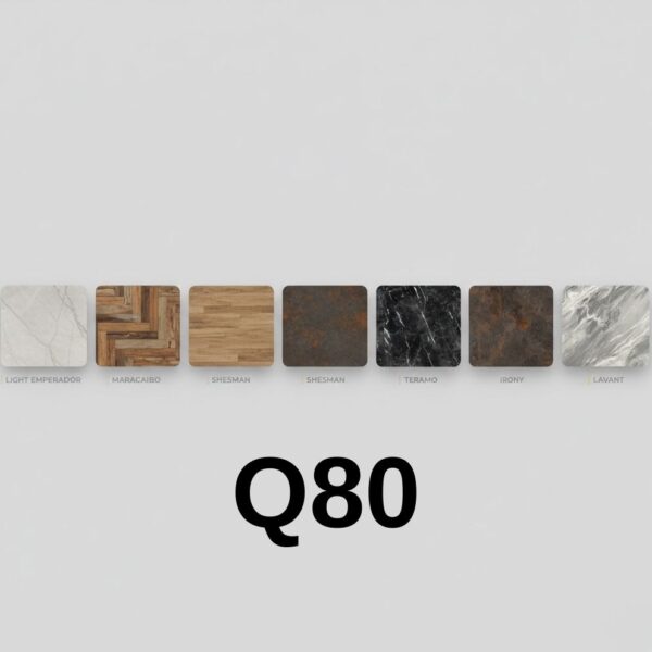 פלטת ורצליט עגולה קוטר 80 ס"מ במגוון דגמים