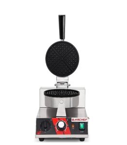 מכונת וופל בלגי עגול מתהפך