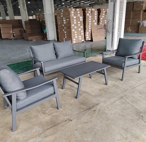 מערכת ישיבה זוגית מאלומיניום דגם לאוס