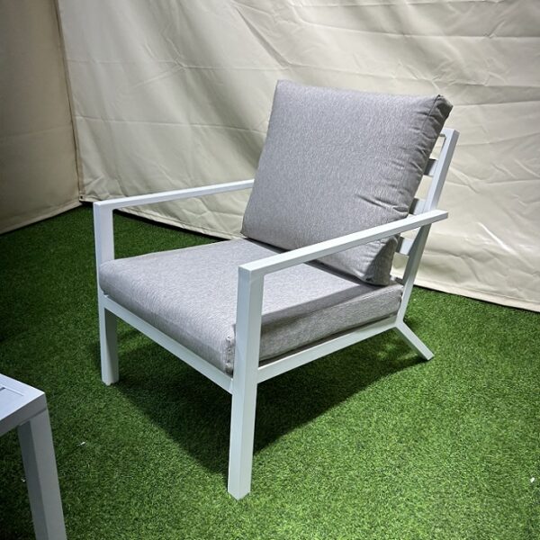 מערכת ישיבה תלת מושבית מאלומיניום דגם זנזיבר