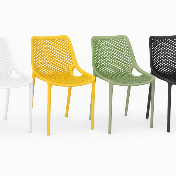 כסא רשת פלסטיק יצוק