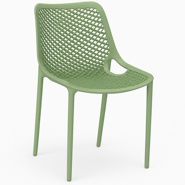 כסא רשת פלסטיק יצוק