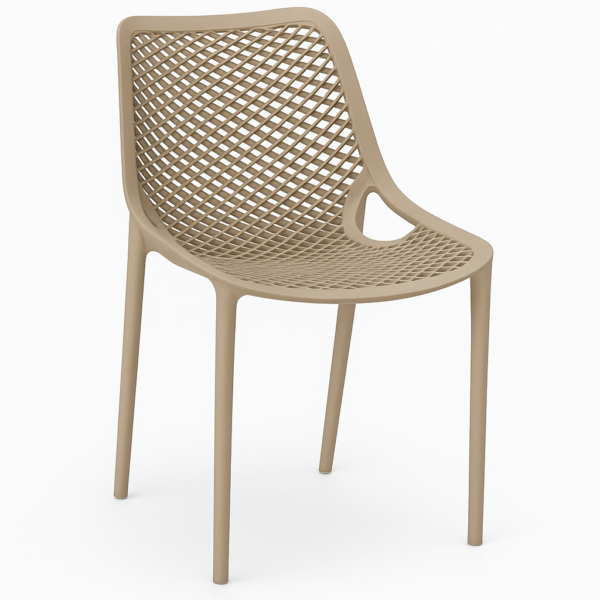 כסא רשת פלסטיק יצוק