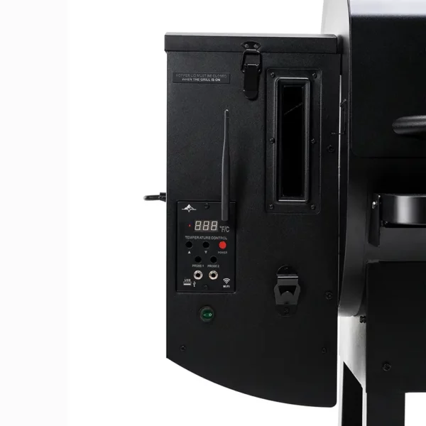 מעשנה פלט LEDGE דלת שחורה 2.0 – GMG Smoker