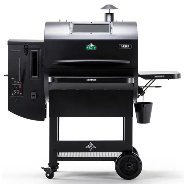 מעשנה פלט LEDGE דלת שחורה 2.0 – GMG Smoker