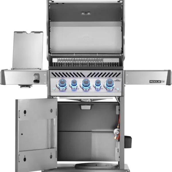 גריל גז Rogue PRO-S 425 RSIB עם כירת צד אינפרא אדום ומבער אחורי – נירוסטה – NAPOLEON