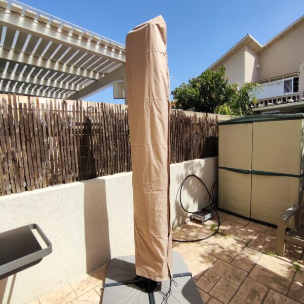 כיסוי לשמשיה רגל צד הכולל מקל הלבשה