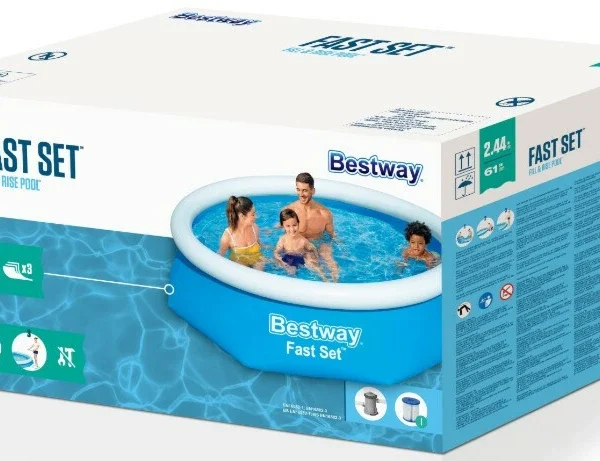 בריכה לילדים 57450 Bestway כולל מ.פילטר 330 גלון