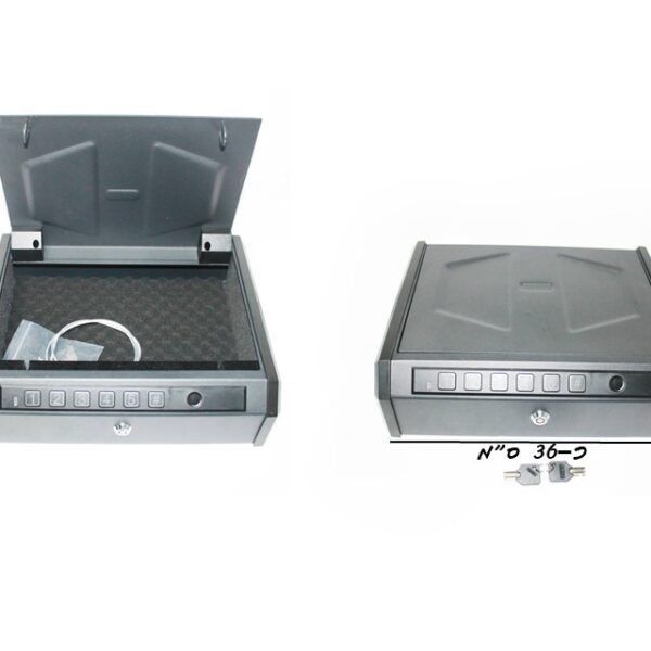 כספת שוכבת 2 ב1 (קודן + טביעת אצבע)