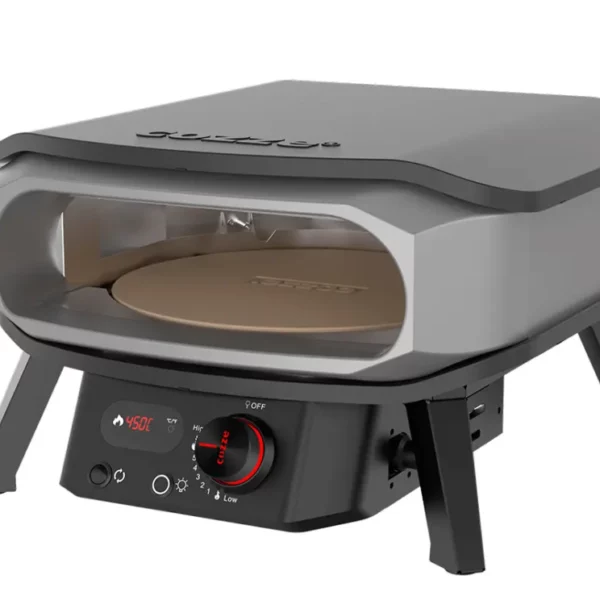 COZZE – טאבון גז 13" PREMIUM עם אבן מסתובבת