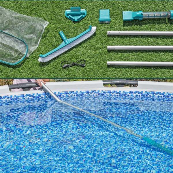 קיט שואב קרקעית נטען USB מקט 58831  BESTWAY