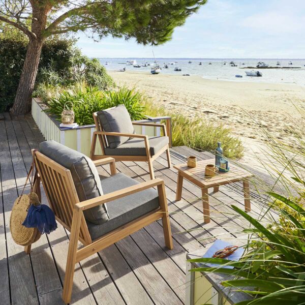 פינת קפה מעץ מלא דגם "רפאל"